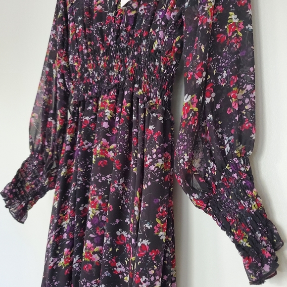 ZARA| LONG PRINT DRESS - Picture 3 of 8